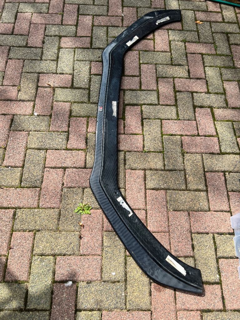 Carbon fibre front lip for Audi A5 B8.5 2012-16