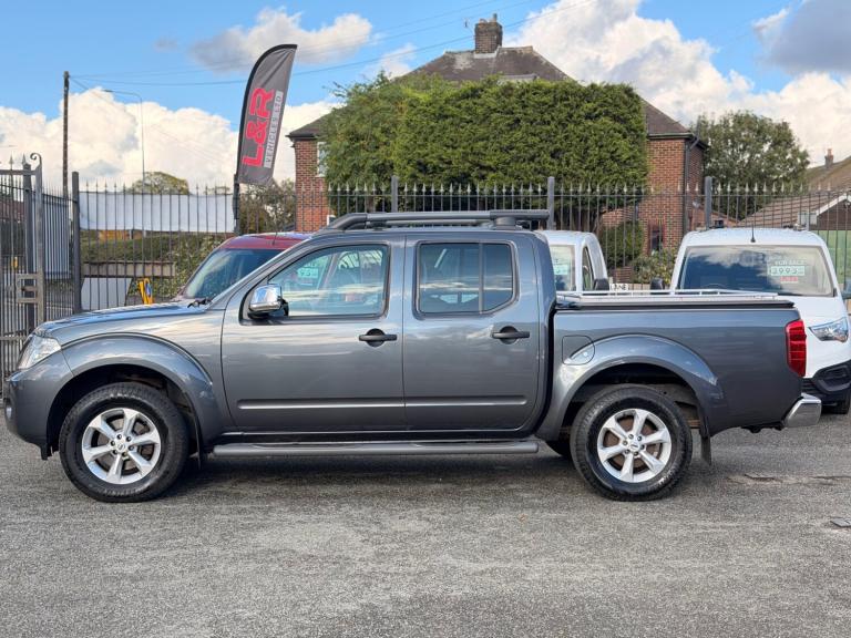 2013 63 NISSAN NAVARA 2.5 DCI TEKNA 190PS GREY FSH 1 OWNER ONLY 60K 