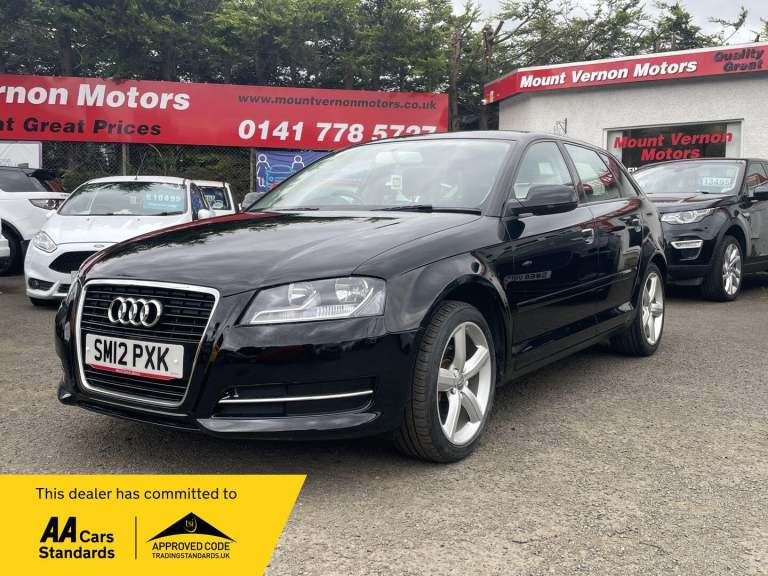 2012 Audi A3 1.6 Technik Sportback Euro 5 5dr HATCHBACK Petrol Manual