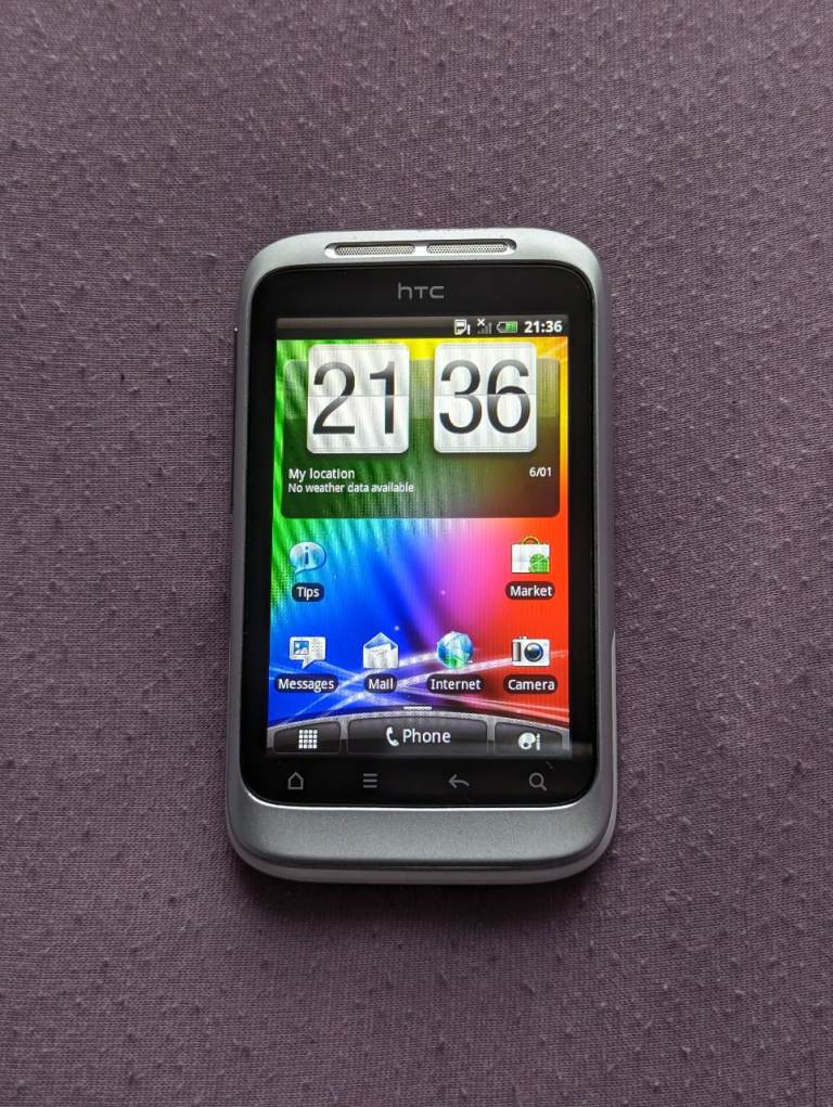 HTC Wildfire S mobile phone