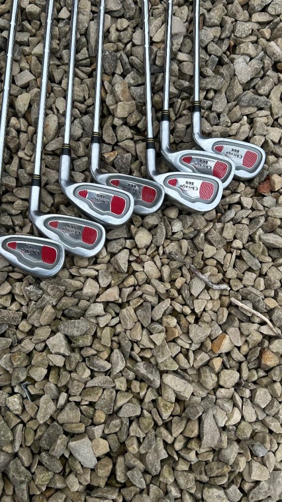 Chicago golf irons pitching and sanding wedges 