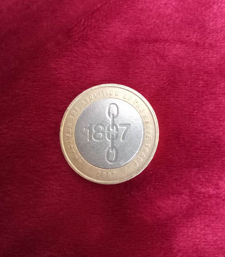 £2 coin Bicentenary of the Abolition of the Slave Trade. RARE £2 Coin 2007