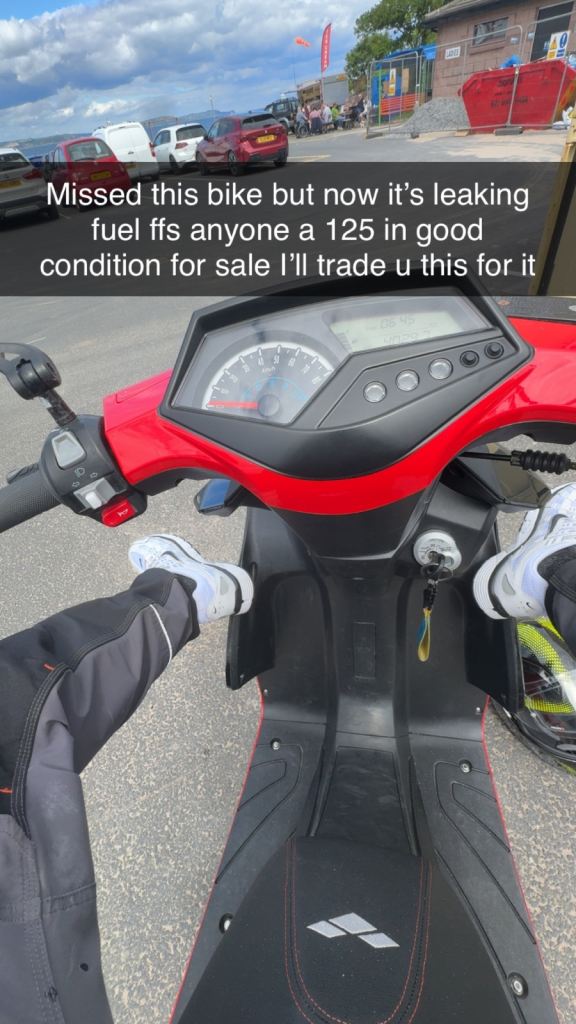 I will trade for a geared 125 