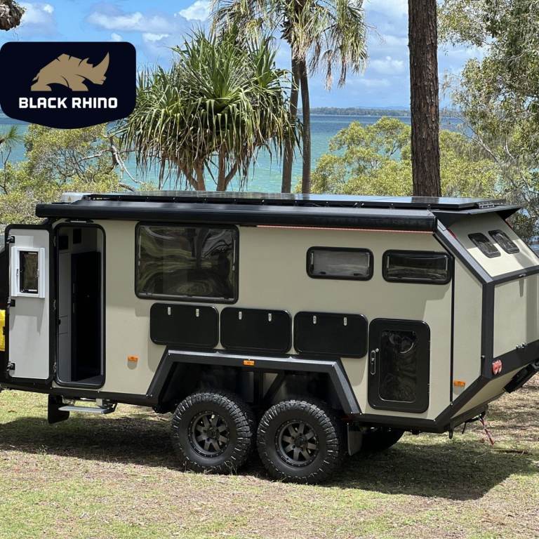 Off Road Camping Trailer Camper Travel Trailer Hybrid Caravan 22ft