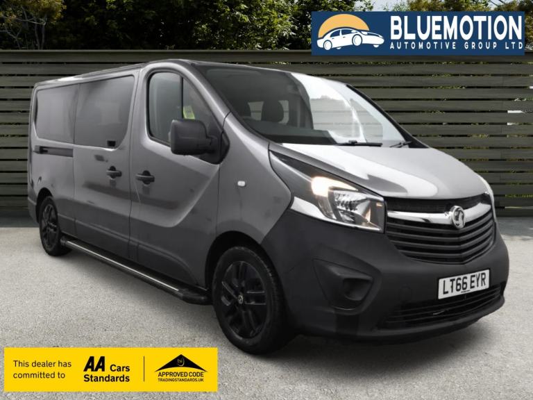 ✿2016/66 Vauxhall Vivaro 2900 1.6 Cdti BiTurbo 125PS H1 Combi ✿9 SEATER ✿DIESEL✿