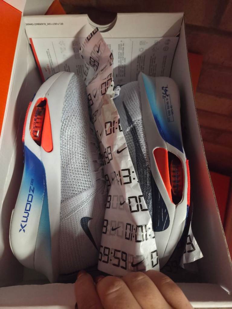 Nike alphafly running shoes blue