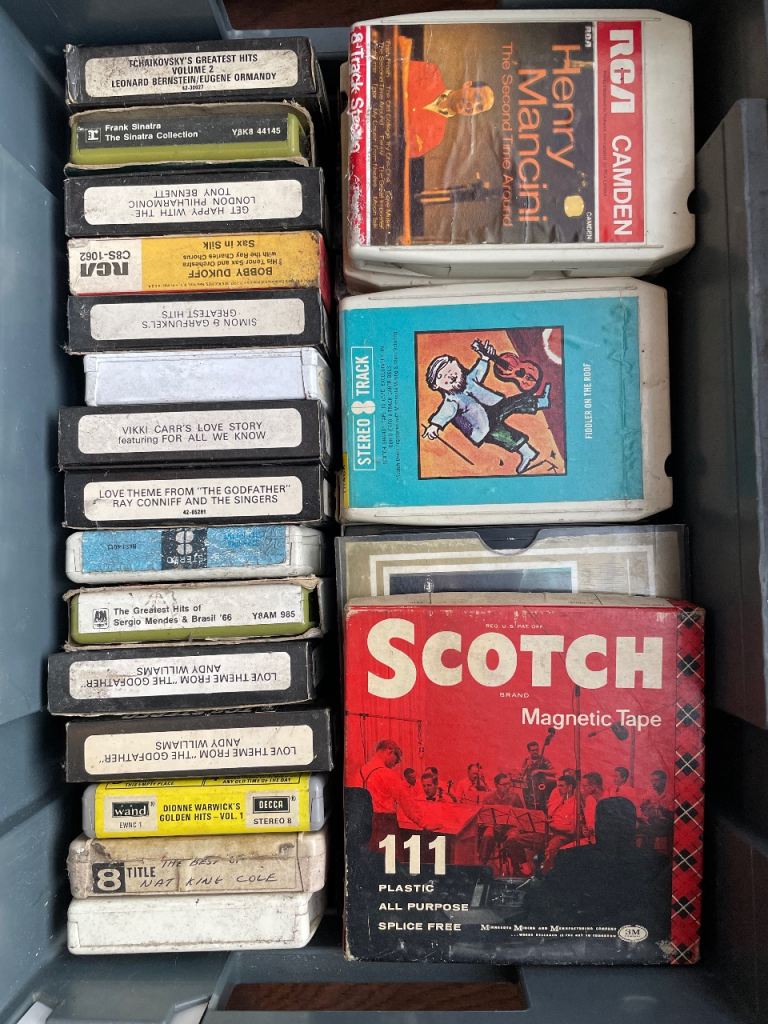 8 track tapes 