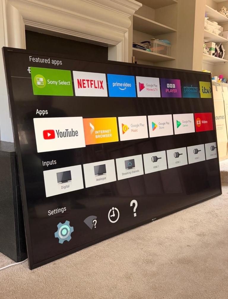85-inch 4K Sony Bravia Smart TV ( Delivery Available) 