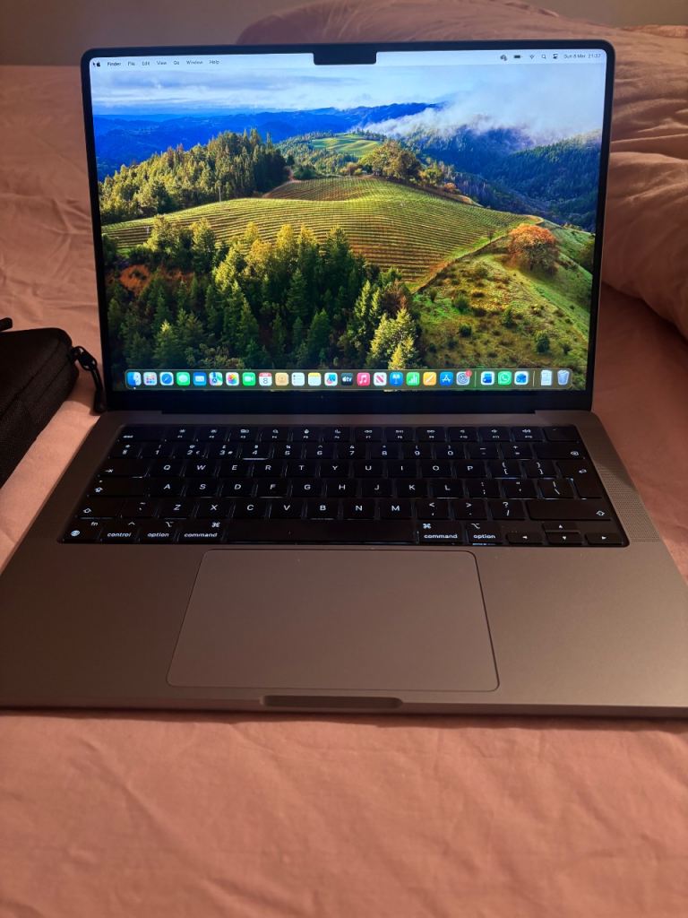 MacBook Pro 14” 2023, Magic Mouse & Tomtoc Case