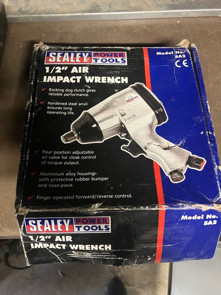 Sealey Power Tools 1/2" Air Impact Wrench SA2