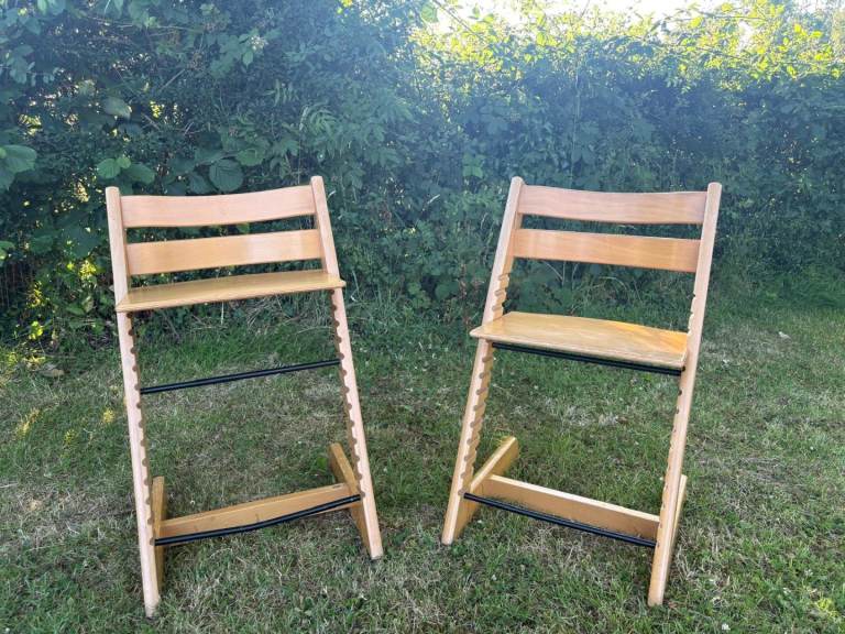 Stokke chair x 2