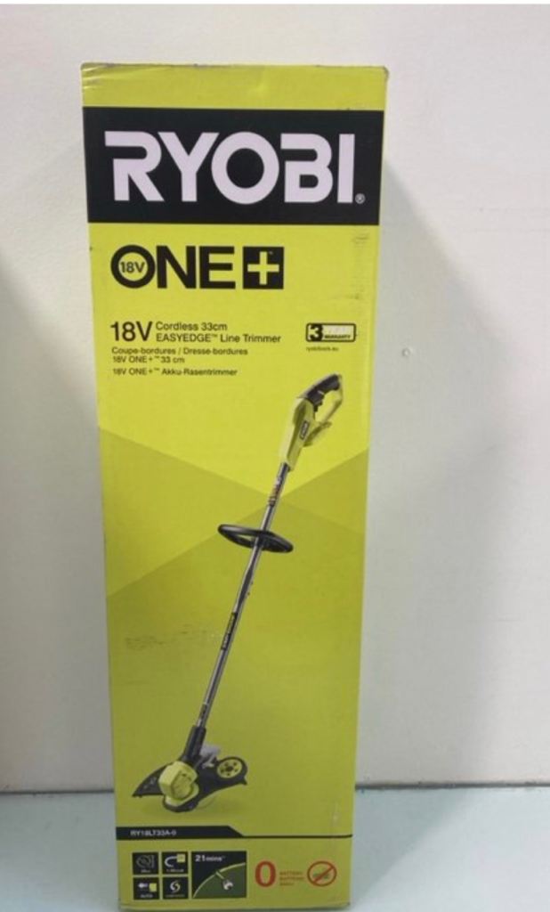 RYOBI ONE+ RY18LT33A-O CORDLESS EASYEDGE LINE TRIMMER: Rrp £149
