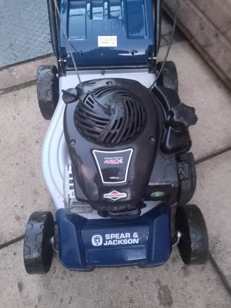 Spare & Jackson's petrol lawnmower 