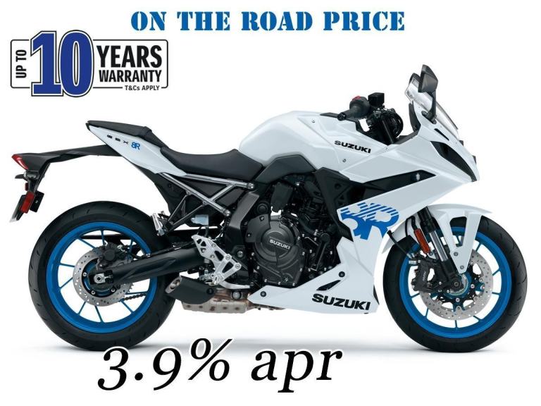 2026 Suzuki GSX-8R brand new sports twin GSX8R, 3.9% APR finance save 504