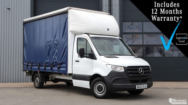 2023 Mercedes-Benz Sprinter 2.0 315 CDI Curtainsider (Manual) RWD L3 Euro 6 Curtain Side Diesel M...