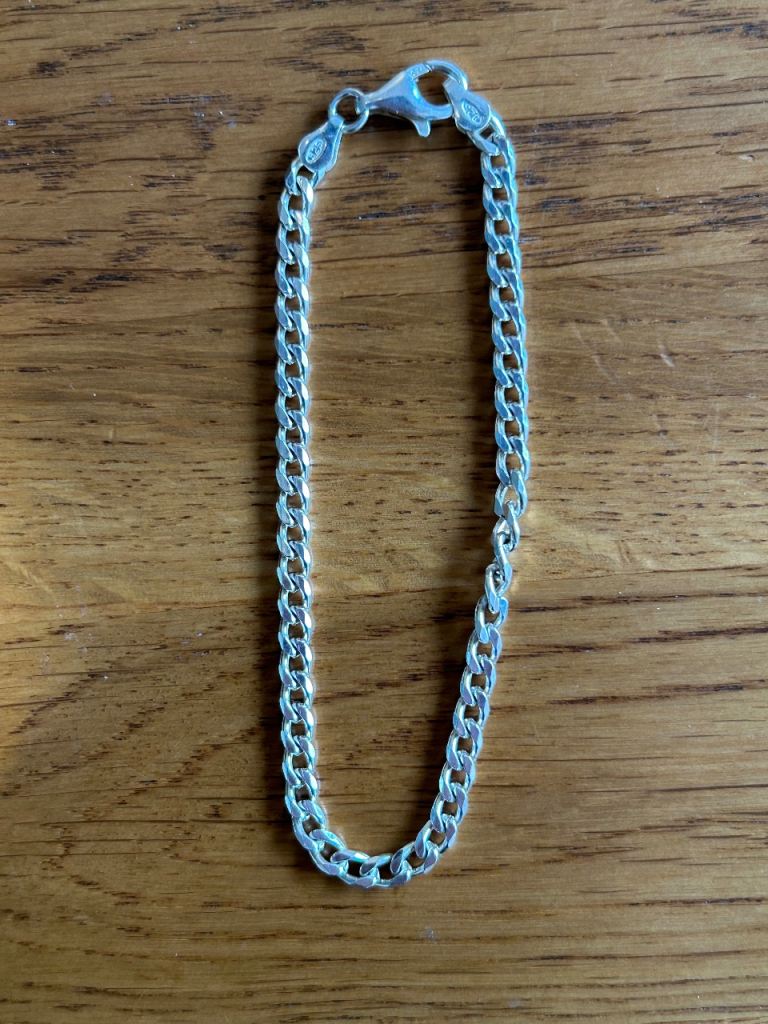 Sterling Silver 8 inch Bracelet 