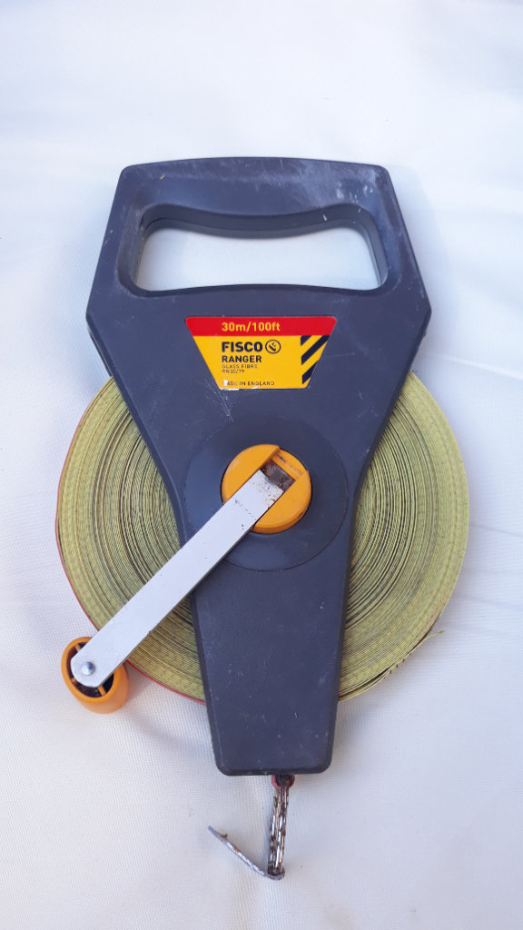 Fisco 30m /100ft measuring tape 