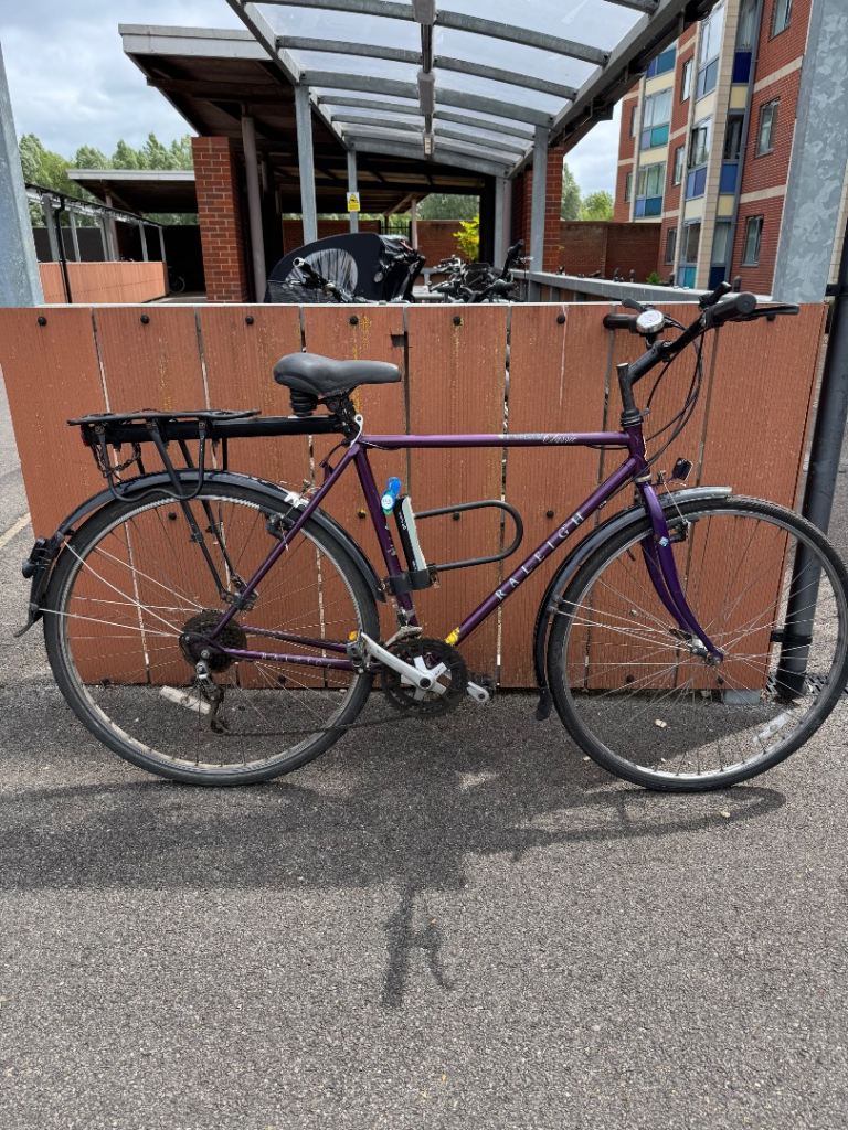 Fully serviced bike + Helmet + D-Lock + Lights