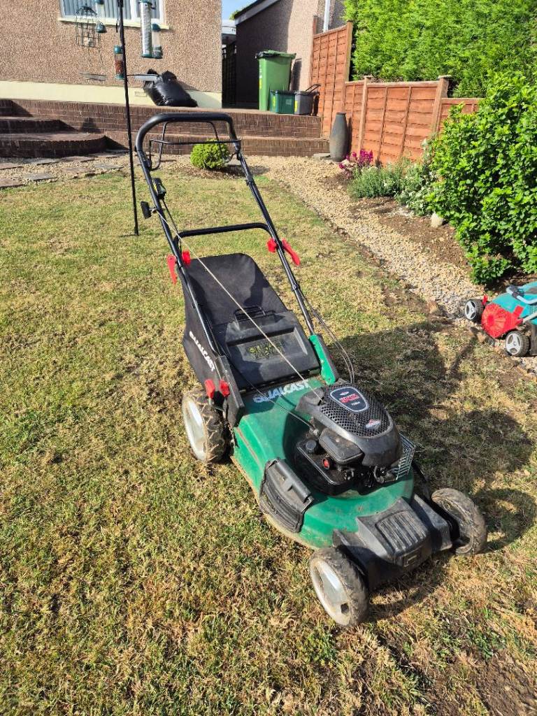 Qualcast 48cm petrol lawnmower 
