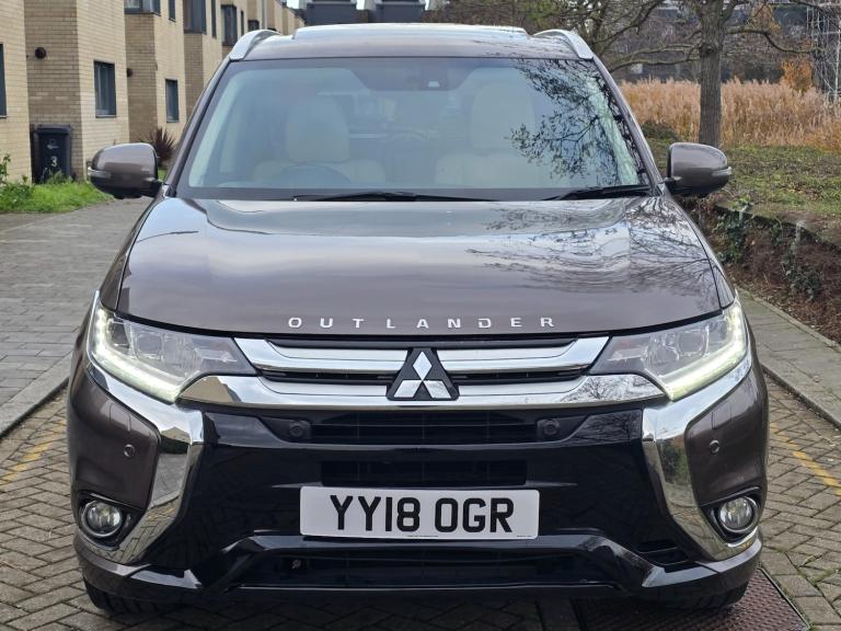 2018 Mitsubishi Outlander 2.0 PLUG-IN HYBRID 1YEAR MOT HPI CLEAR NEWLY SERVICED 3 MONTHS WARRANTY...