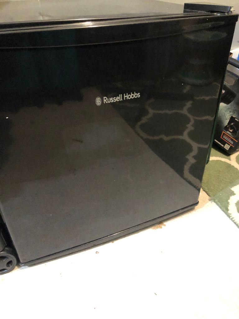 Russell Hobbs RHTTLF1B Undercounter Fridge - Black, Good Condition