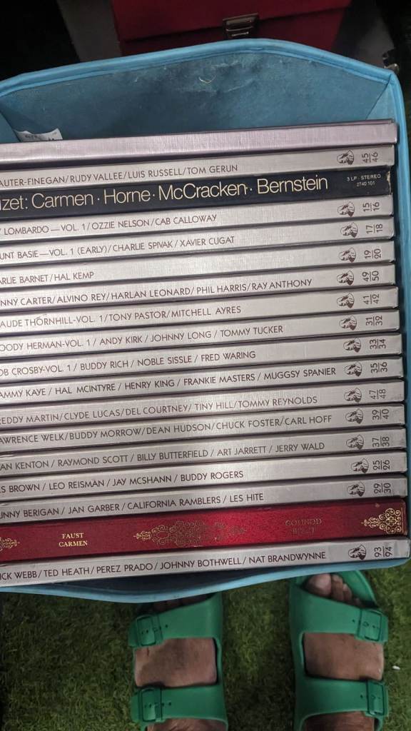 18 Boxsets vinyl records £10