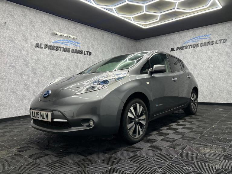 2015 Nissan Leaf 80kW Tekna 24kWh 5dr Auto [6.6kW Charger] HATCHBACK ELECTRIC Automatic