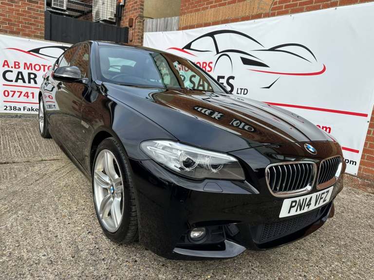 2014 BMW 5 Series 520d M Sport 4dr Step Auto SALOON Diesel Automatic