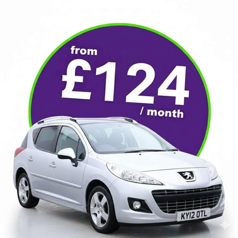 2012 Peugeot 207 1.6 207 Allure SW Auto 5dr Estate Petrol Automatic