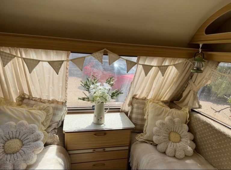 Vintage caravan 