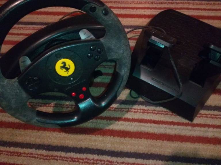 Thrustmaster Ferrari Racing Wheel and Pedals – Good Condition