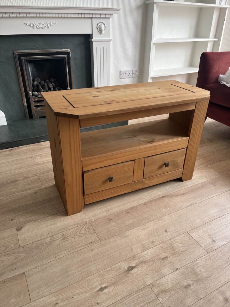 Wooden TV table