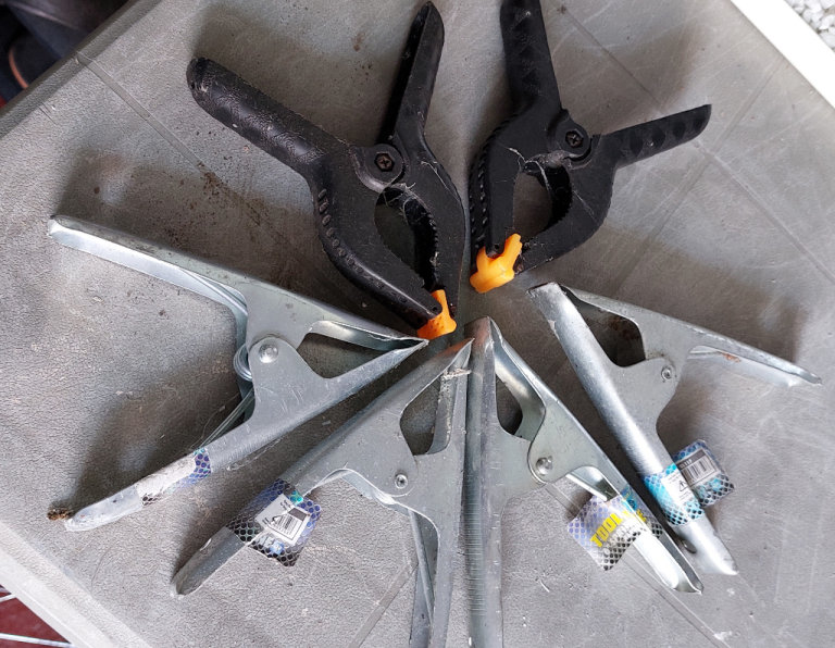 Spring Clips heavy duty x 6