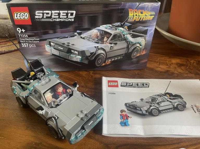 Lego Speed Champions 77256 “Back To The Future Time Machine” (without box)