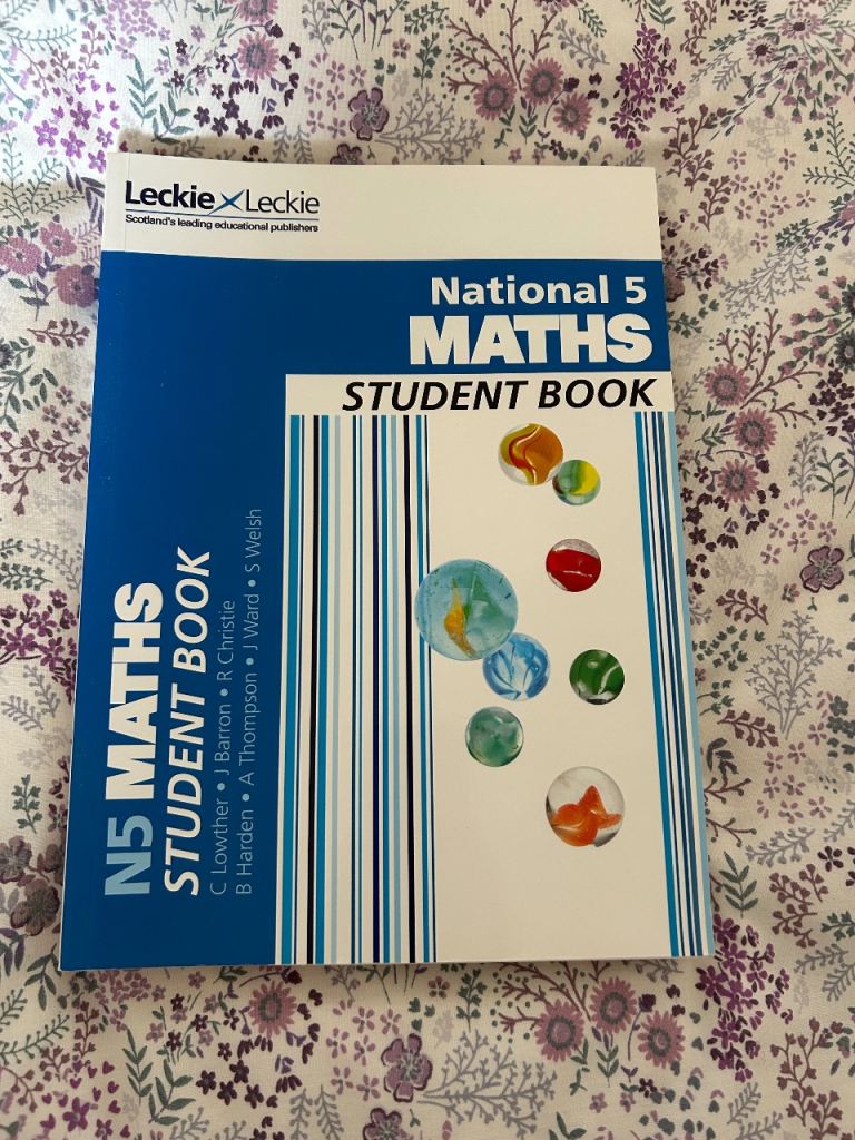 Leckie and Leckie National 5 Maths Student Book