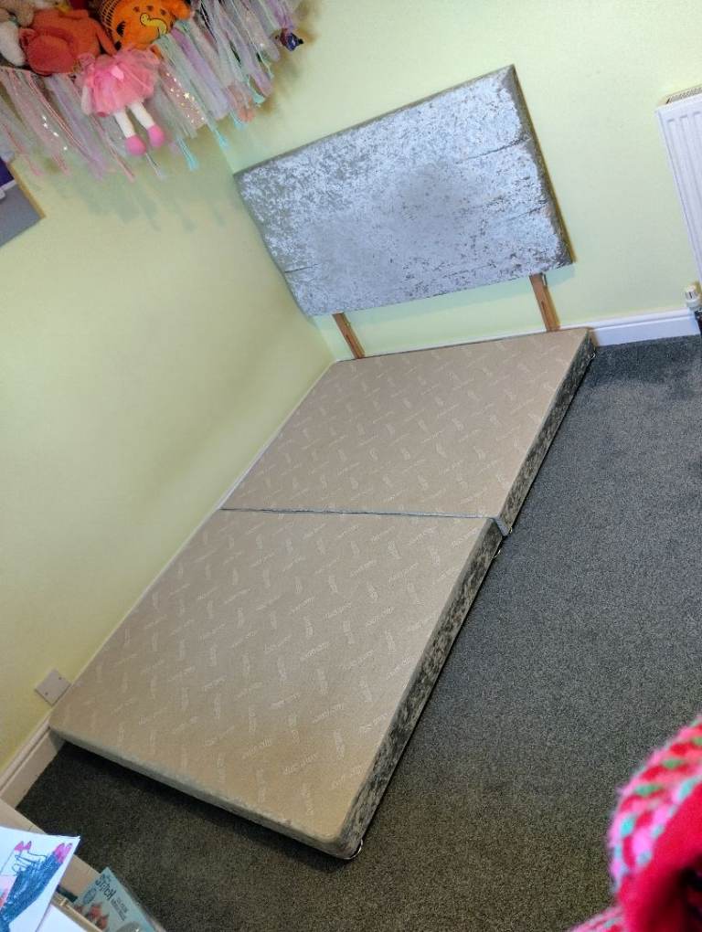 Small double (queen size) low divan