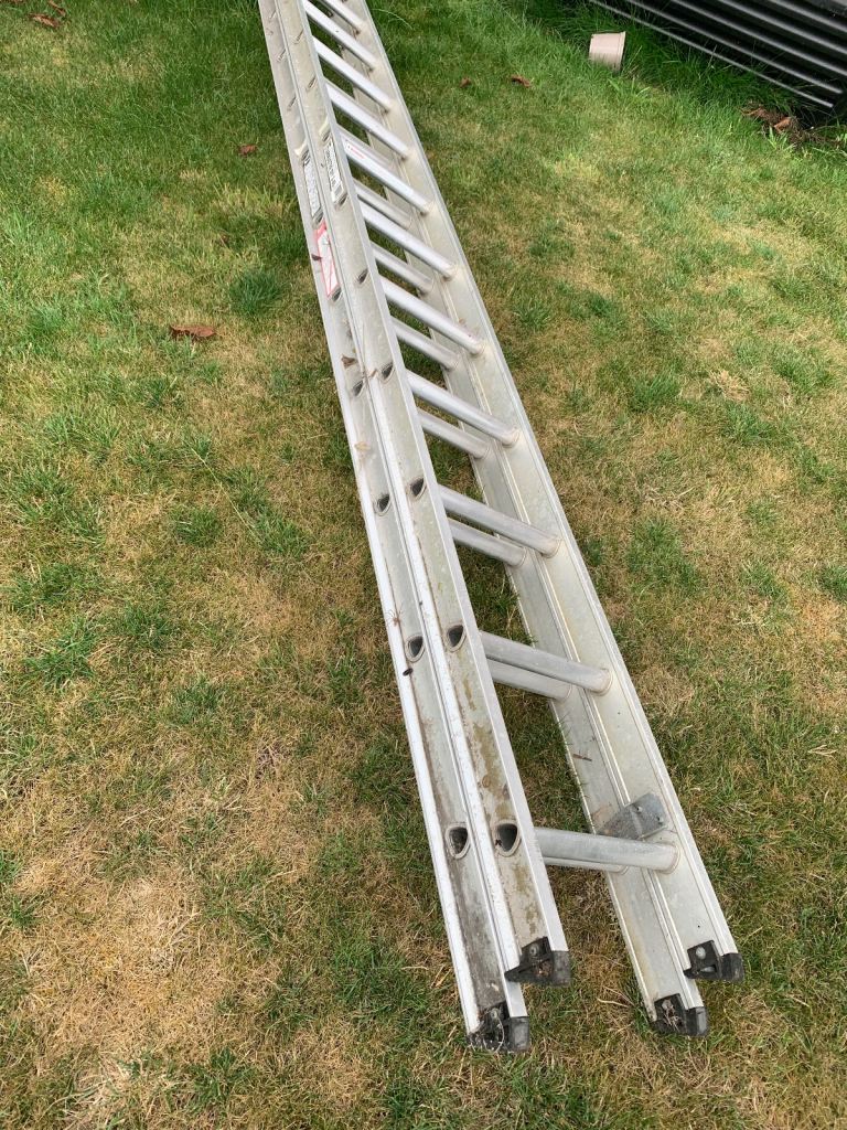 Abru Starmaster aluminium double extension ladders