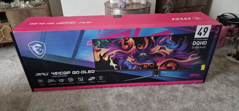 Oled Gaming Monitor 49"