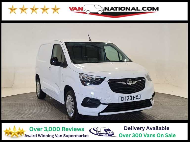 2023 Vauxhall Combo 1.5 TURBO D 2300 PRO L1 100 BHP SWB Panel Van Diesel Manual