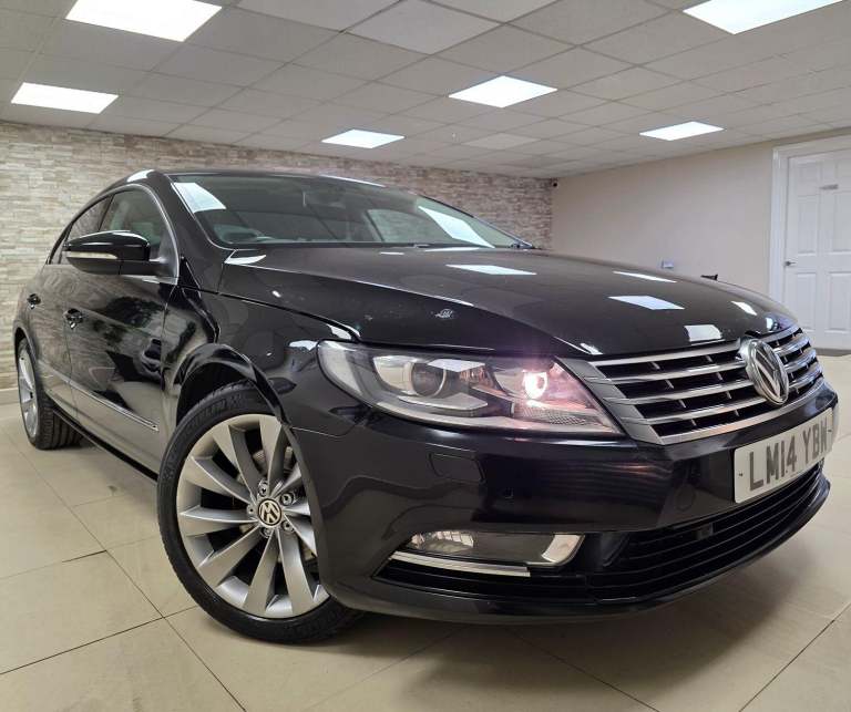 VOLKSWAGEN CC 2.0 TDI BlueMotion Tech GT Black Auto WARRANTY 12 MONTHS MOT