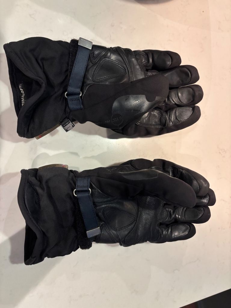 Dainese motorbike gloves 