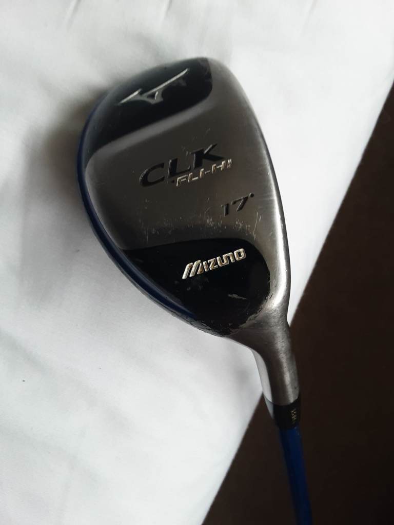 MIZUNO CLK FLI-HI HYBRID 17 LOFT on EXSAR HS2 MIZUNO GRAPHITE SHAFT 