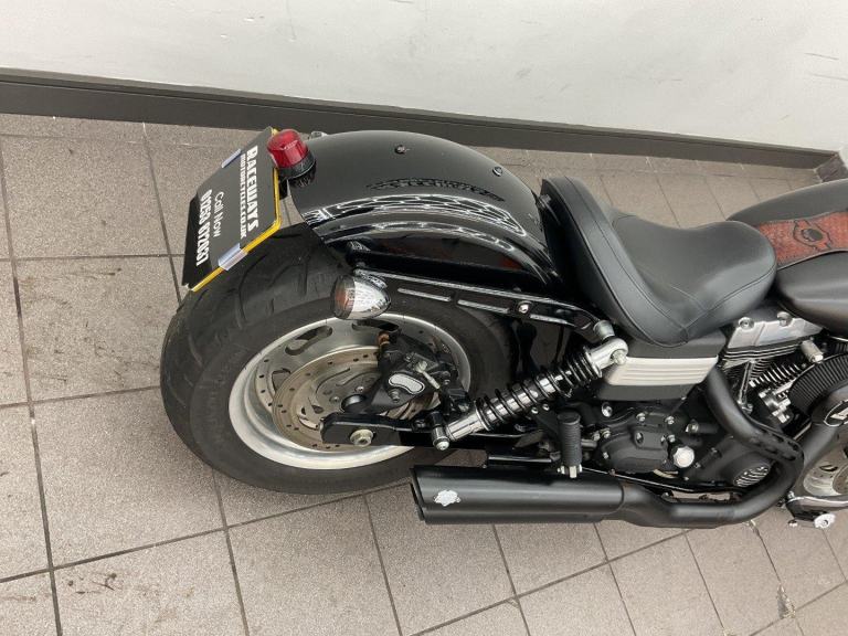HARLEY-DAVIDSON DYNA FXDF FAT BOB BLACK 2008 08 REG 14,698 MILES, 1584CC