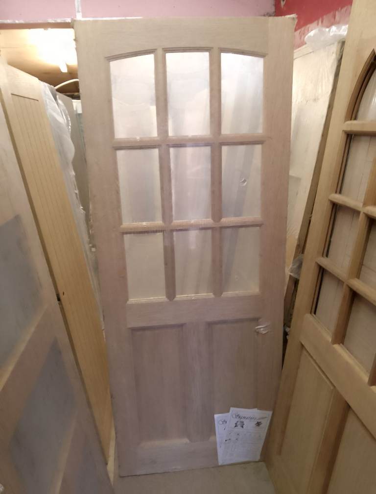 Unglazed external doors 