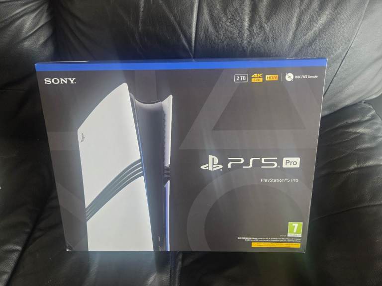 Brand New Sony PlayStation 5 Pro – Unopened Box
