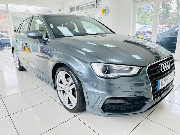 2016 Audi A3 1.4 TFSI S line Sportback S Tronic Euro 6 (s/s) 5dr (Nav) HATCHBACK Petrol Automatic