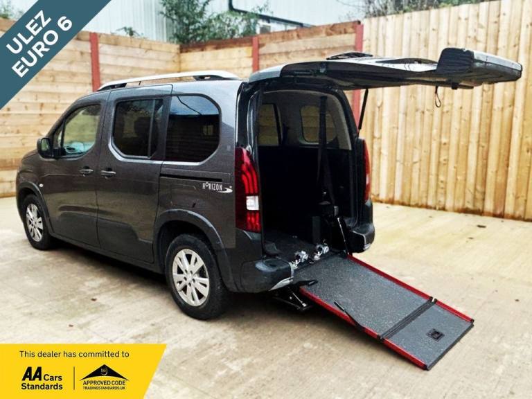 2020 Peugeot Rifter 3 Seat Auto Wheelchair Accessible Disabled Access Vehicle WAV MPV Diesel Auto...