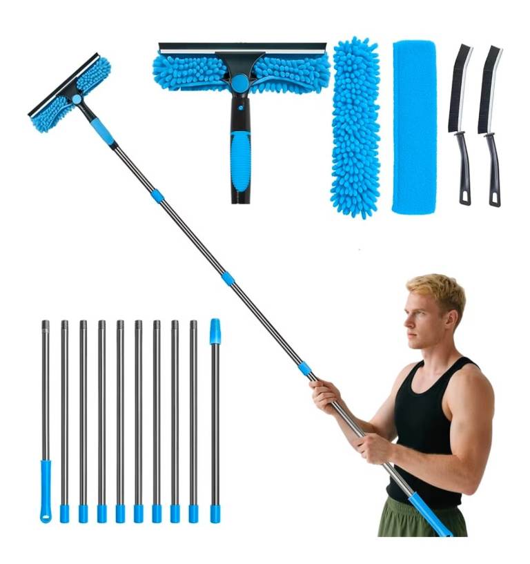 Long Reach Window Cleaning Kit