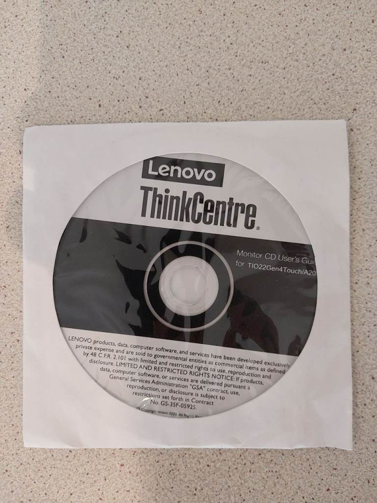 Lenovo V530-22ICB AIO All in One PC Computer Touchscreen CD User Manual