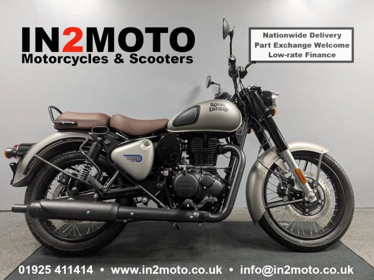 2024 (74) Royal Enfield Classic 350 in Dark Gunmetal Grey